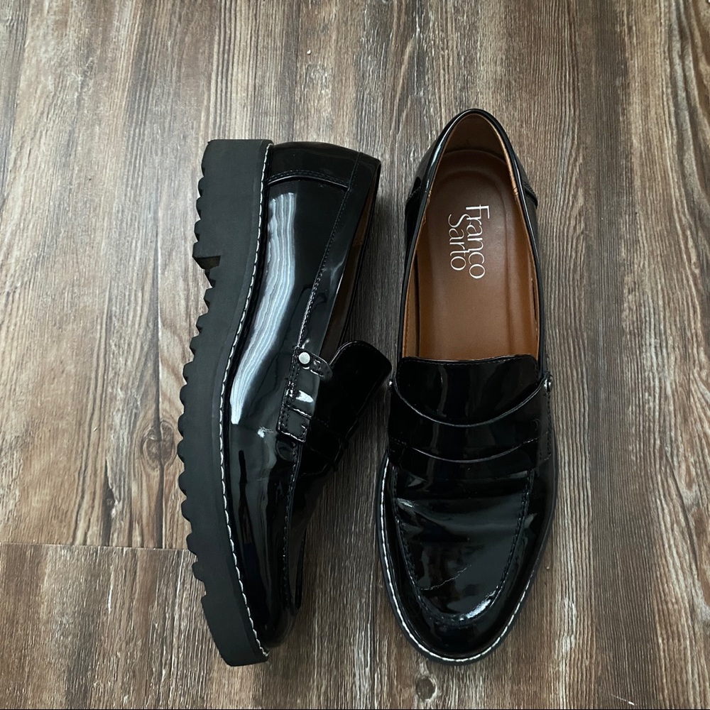 Franco Sarto Black Cassandra Loafer